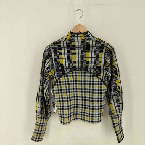 アメリ AMERI SWITCHING CHECK KNIT TOP レディース FREE