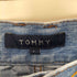 トミー TOMMY クラッシュ加工スター刺繍デニムパンツ メンズ L