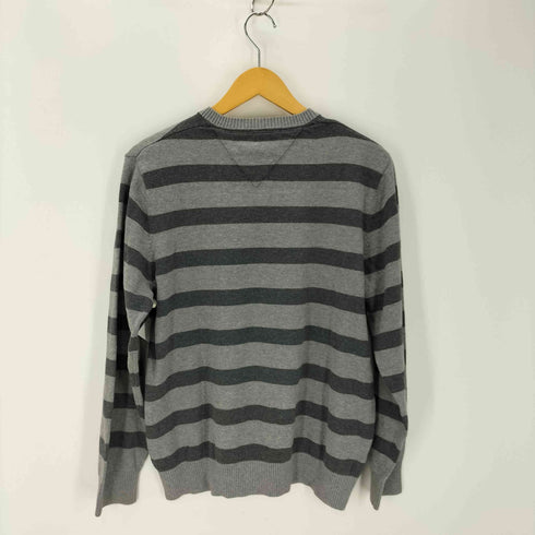 トミーヒルフィガー TOMMY HILFIGER Vネックボーダーニット メンズ JPN:M