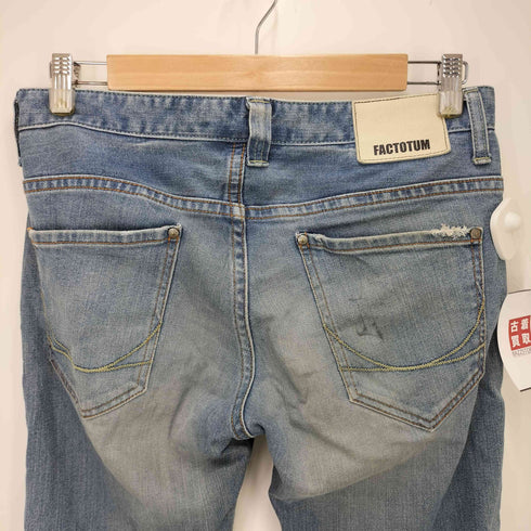 ファクトタム FACTOTUM コットンデニムパンツ メンズ US:30-31