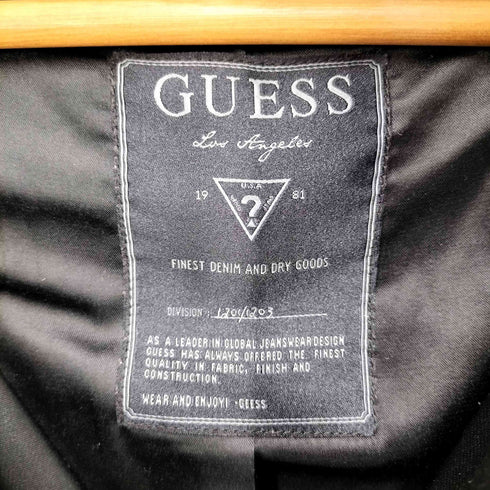 ゲス GUESS LHP別注 ビッグロゴファーブルゾン メンズ JPN:M
