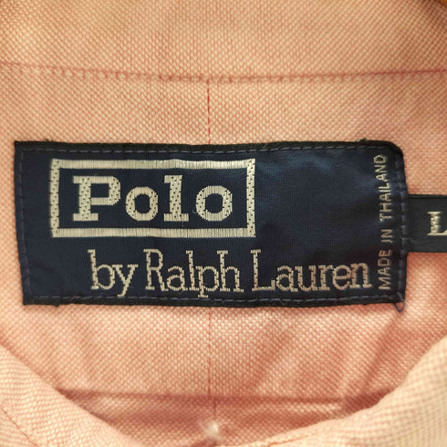 ポロバイラルフローレン Polo by RALPH LAUREN エンブレム刺繍 ボタンダウンシャツ メンズ JPN:L