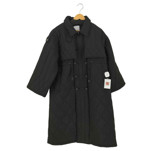 ウィルフリー willfully traverse quilting trench detail coat レディース FREE