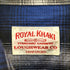ROYAL KHAKI 開襟チェック柄シャツ メンズ JPN:M