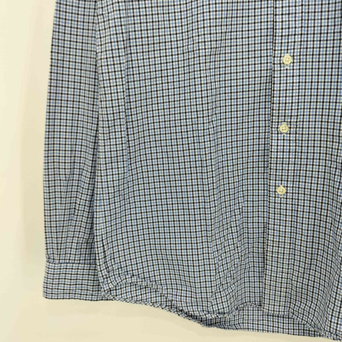 ラルフローレン RALPH LAUREN L/S ギンガムチェック ボタンダウン シャツ メンズ import:M