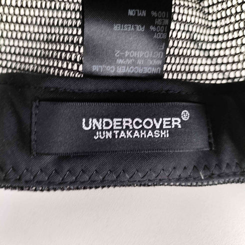 アンダーカバー UNDERCOVER 24SS UC1D4H04-2 フロントプリント メッシュキャップ Don't メンズ FREE