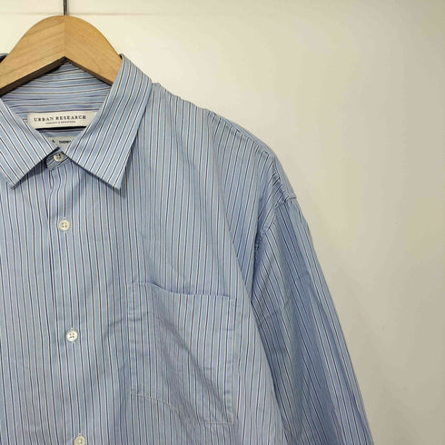アーバンリサーチ URBAN RESEARCH 23SS オーバー ストライプ L/S シャツ メンズ import:M