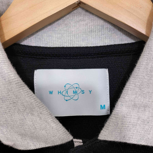 ウィムジー WHIMSY 22SS 鹿の子 L/S ポロシャツ メンズ import:M