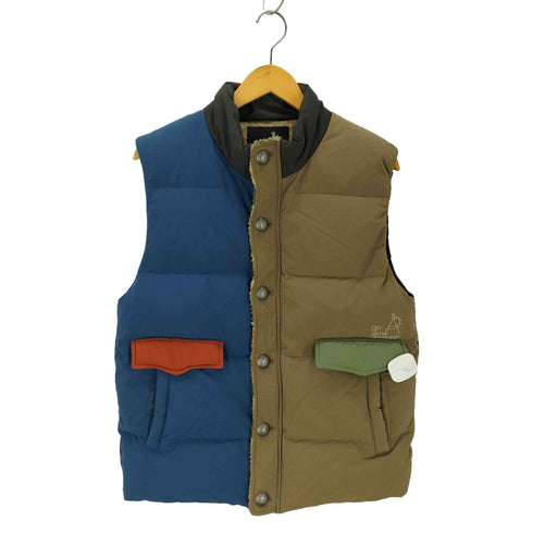 ゴースローキャラバン go slow caravan バイカラーダウンベスト メンズ JPN:4