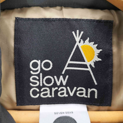 ゴースローキャラバン go slow caravan バイカラーダウンベスト メンズ JPN:4