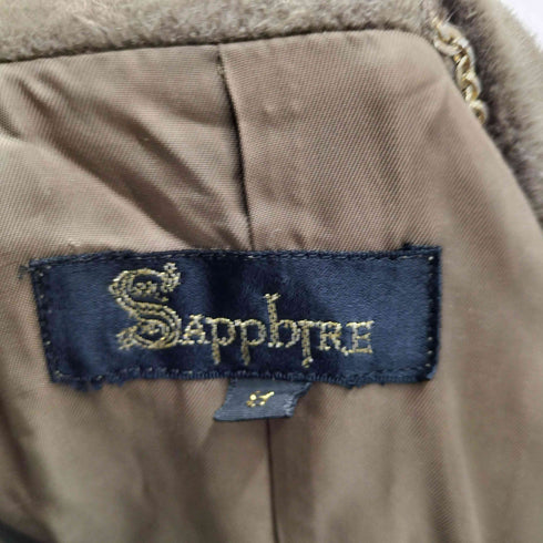 SAPPBRRE アルパカ混ファーコート メンズ