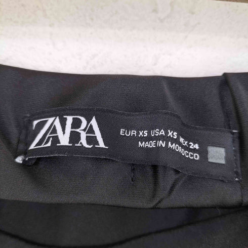 ザラ ZARA サテンミディスカート レディース JPN:XS