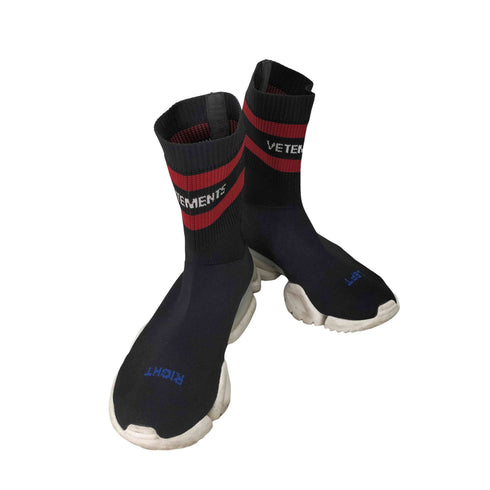 ヴェトモン VETEMENTS 18SS CREW SOCK RUNNER ソックスス二ーカー メンズ JPN:28