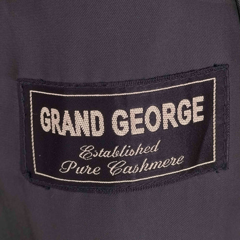 GRAND GEORGE PURE CASHMERE ステンカラーコート メンズ 165