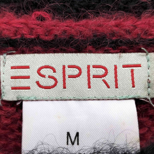 エスプリ ESPRIT パネル切り替えモヘヤニット メンズ JPN:M