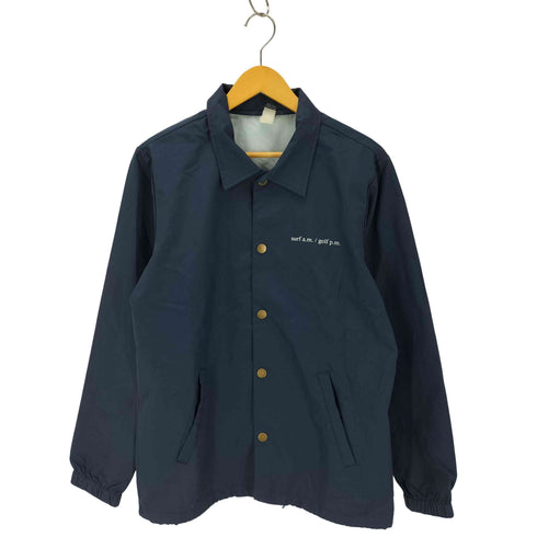 surf a.m./golf p.m.バックプリントコーチジャケット メンズ