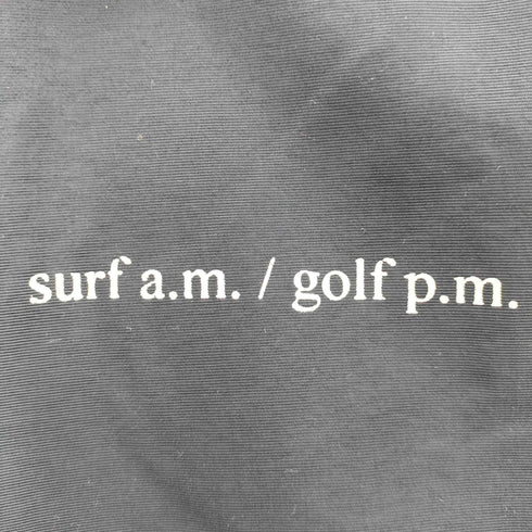 surf a.m./golf p.m.バックプリントコーチジャケット メンズ