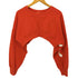 ジェーンスミス JANE SMITH SWEAT SHORT PULLOVER クロップドスウェット レディース 38