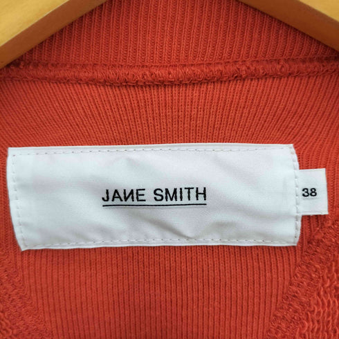ジェーンスミス JANE SMITH SWEAT SHORT PULLOVER クロップドスウェット レディース 38