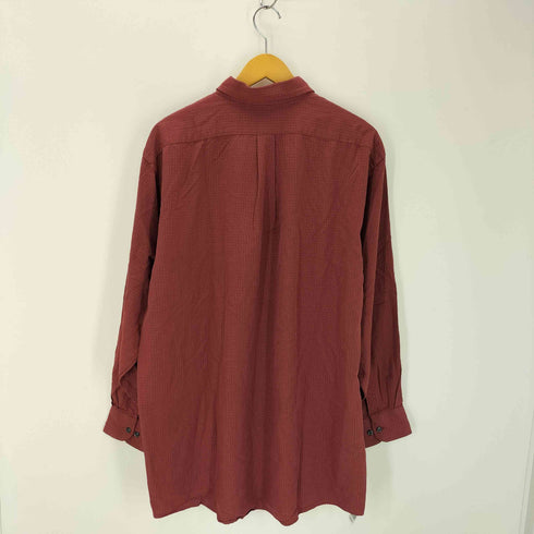 ヴァンヒューゼン VAN HEUSEN 格子チェック柄シャツ メンズ JPN:XL
