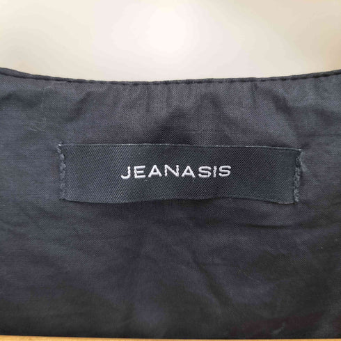 ジーナシス JEANASIS ラッフルショートブラウス レディース F