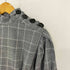 ザラ ZARA ボタンディテール 千鳥 グレンチェック ワンピース レディース JPN:XS