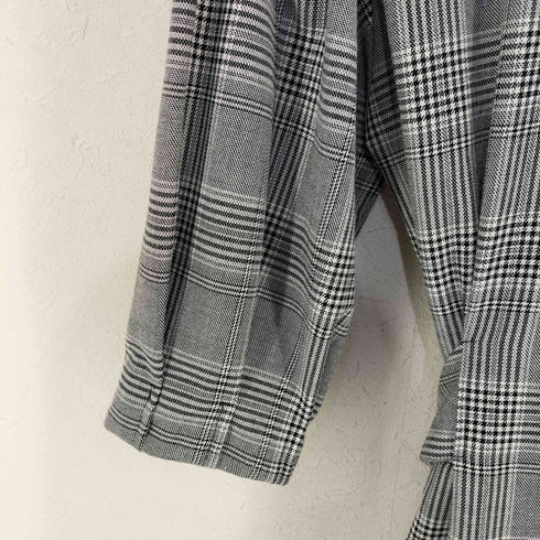ザラ ZARA ボタンディテール 千鳥 グレンチェック ワンピース レディース JPN:XS