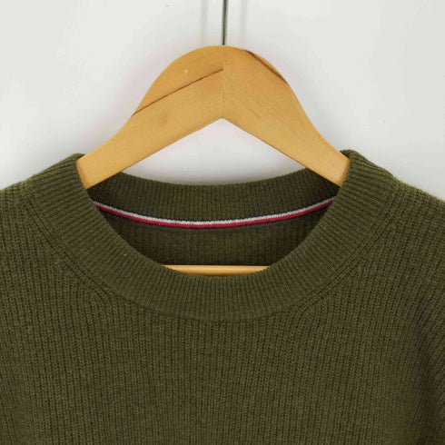 トミーヒルフィガー TOMMY HILFIGER カシミア混 クルーネックニット レディース