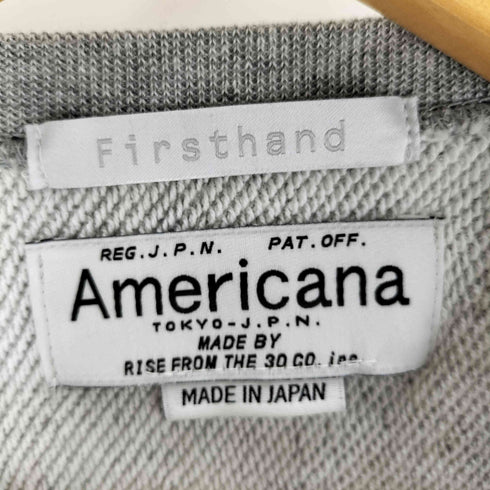 アメリカーナ Americana Firsthand プリントスウェット レディース JPN:M
