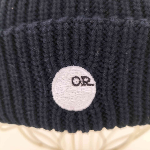 オーバーライド override 刺繍ビーニー レディース