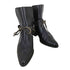 IDA MARCHINI MADE IN ITALY レースデザインレザーブーツ レディース 35.5