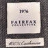 フェアファックス FAIRFAX カシミヤ ストライプ マフラー メンズ