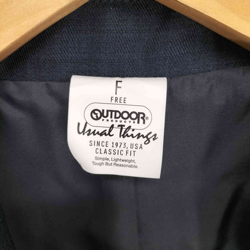 アウトドアプロダクツ OUTDOOR PRODUCTS × Usual Things 1Bテーラードジャケット レディース FREE
