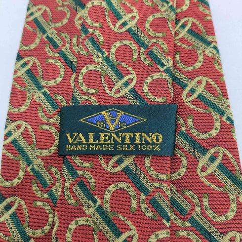 ヴァレンティノ Valentino 総柄シルクネクタイ メンズ