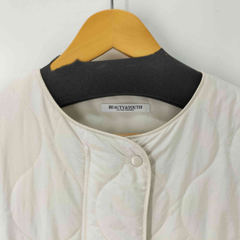 ビューティーアンドユースユナイテッドアローズ BEAUTY & YOUTH UNITED ARROWS キルティングノーカラーコート レディース JPN:M