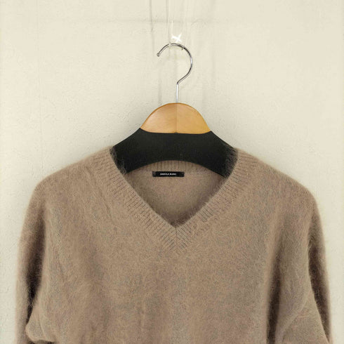 エヌナチュラルビューティーベーシック N.NATURAL BEAUTY BASIC ANGOLA BLEND アンゴラ混Vネックニット レディース JPN:M