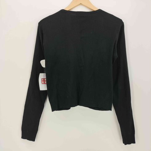 アニエスベー agnes b. PARIS クロップド コットン カーディガン レディース