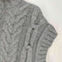 ザラ ZARA タートルネック ケーブルニットベスト レディース import:S