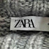 ザラ ZARA タートルネック ケーブルニットベスト レディース import:S