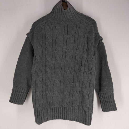 アダムエロペ Adam et Rope 21AW 2WAYケーブルプルオーバー レディース FREE