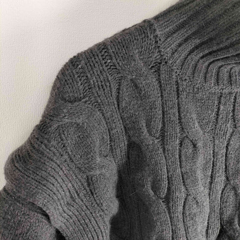 アダムエロペ Adam et Rope 21AW 2WAYケーブルプルオーバー レディース FREE