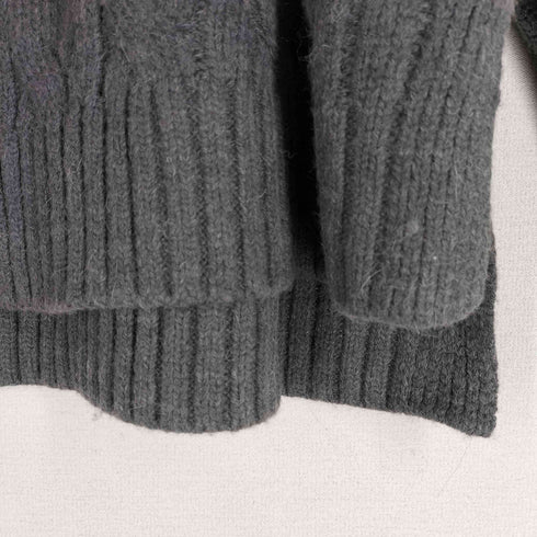 アダムエロペ Adam et Rope 21AW 2WAYケーブルプルオーバー レディース FREE