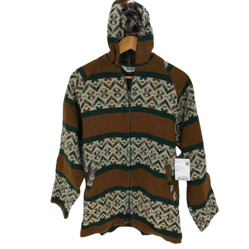 ウールリッチ WOOLRICH 白タグ ノルディック ジップアップニットパーカー メンズ JPN:M