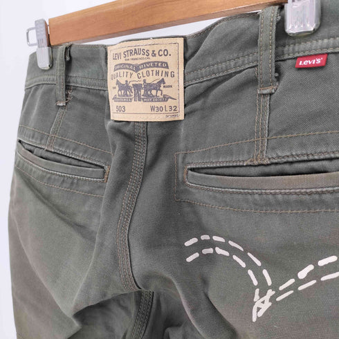 リーバイス Levis 00S 503 Relax パラシュート カーゴパンツ Y2K メンズ W30 L32