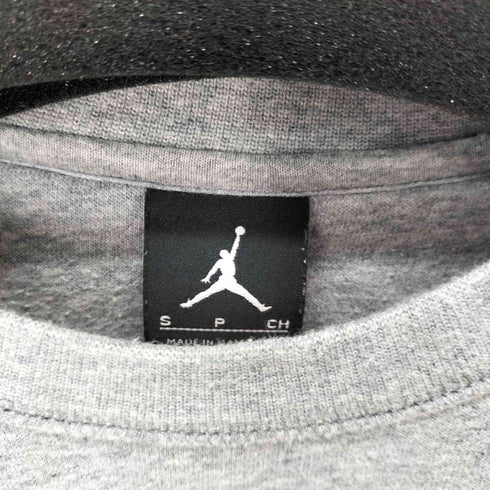 ジョーダンブランド JORDAN BRAND ロゴ刺繍ラグランクルーネックスウェット メンズ import:S