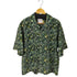 ルイス Luis リーフ柄オープンカラー S/S シャツ メンズ JPN:S