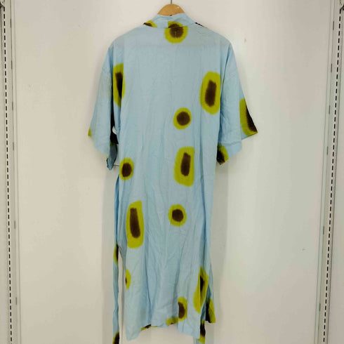 SUKU HOME 総柄 ガウンコート レディース S/M
