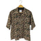 ルイス Luis リーフ柄オープンカラー S/S シャツ メンズ JPN:S
