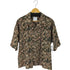 ルイス Luis リーフ柄オープンカラー S/S シャツ メンズ JPN:S