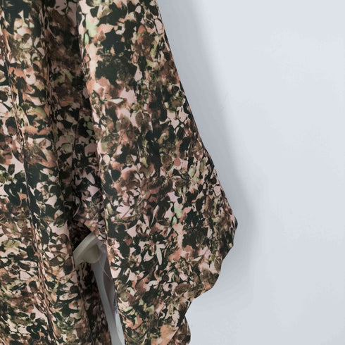 ルイス Luis リーフ柄オープンカラー S/S シャツ メンズ JPN:S